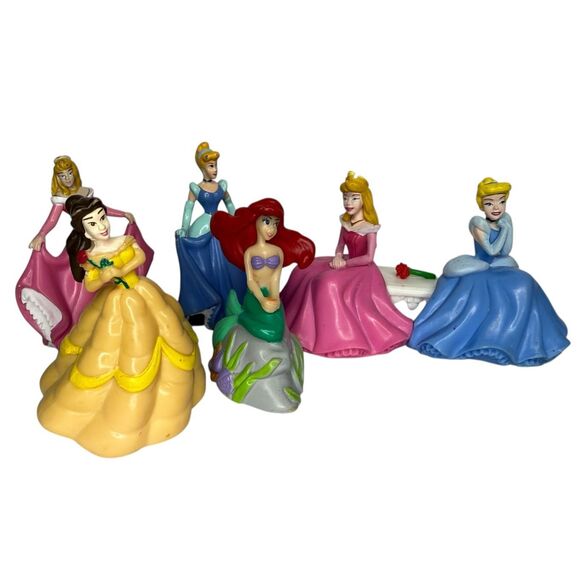 Disney Princess Decopac PVC Figurines Set of 5 Cake Topper Toys - Picture 1 of 7